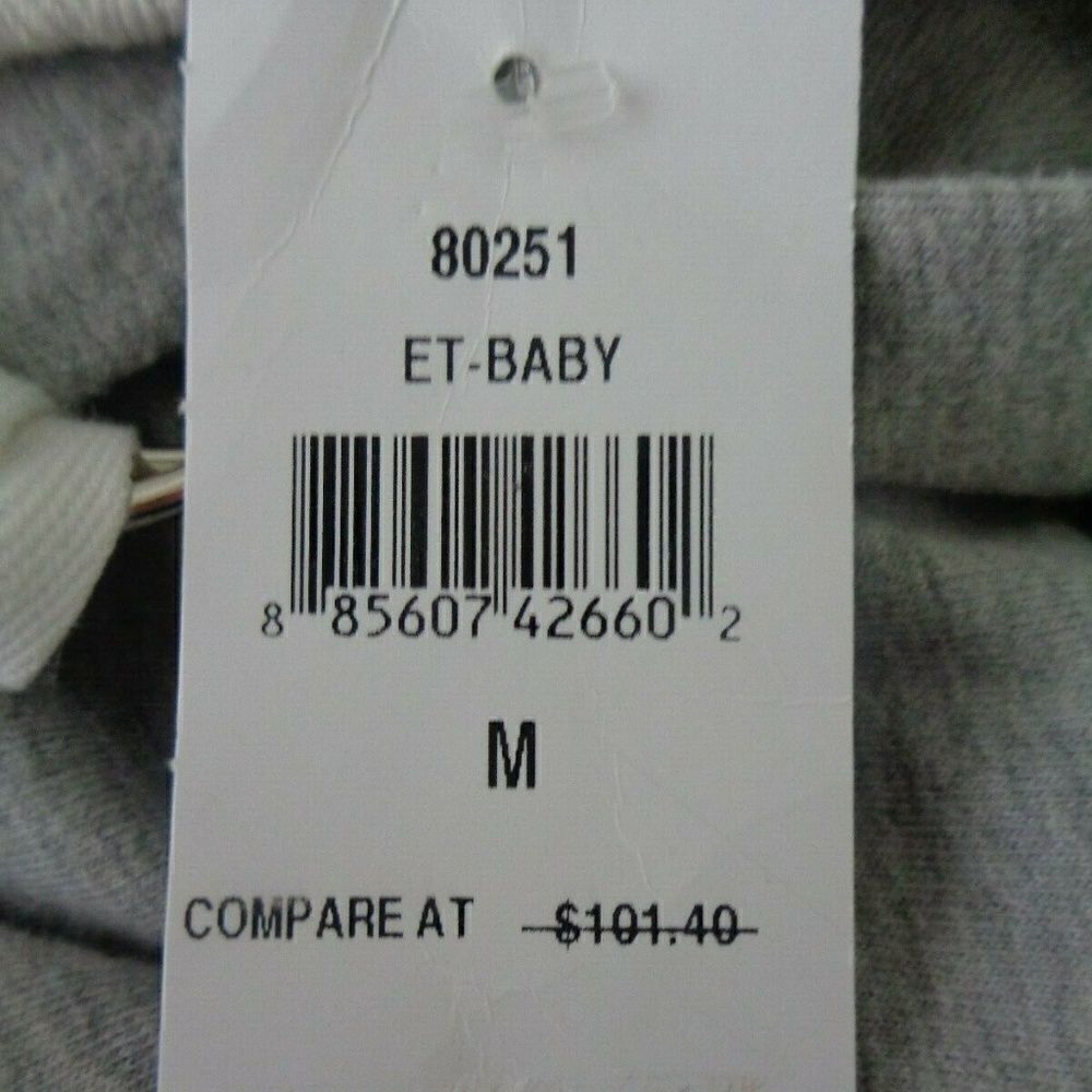 Errant Womens Sweater Size Medium Gray Open Back - Picture 3 of 4